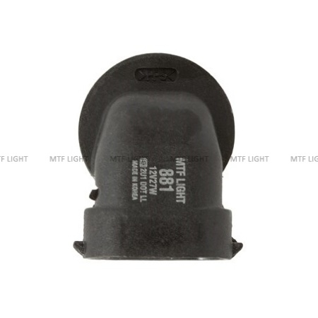 Лампа Галоген MTF  H27 (881)  12v 27w  LONG LIFE - 3