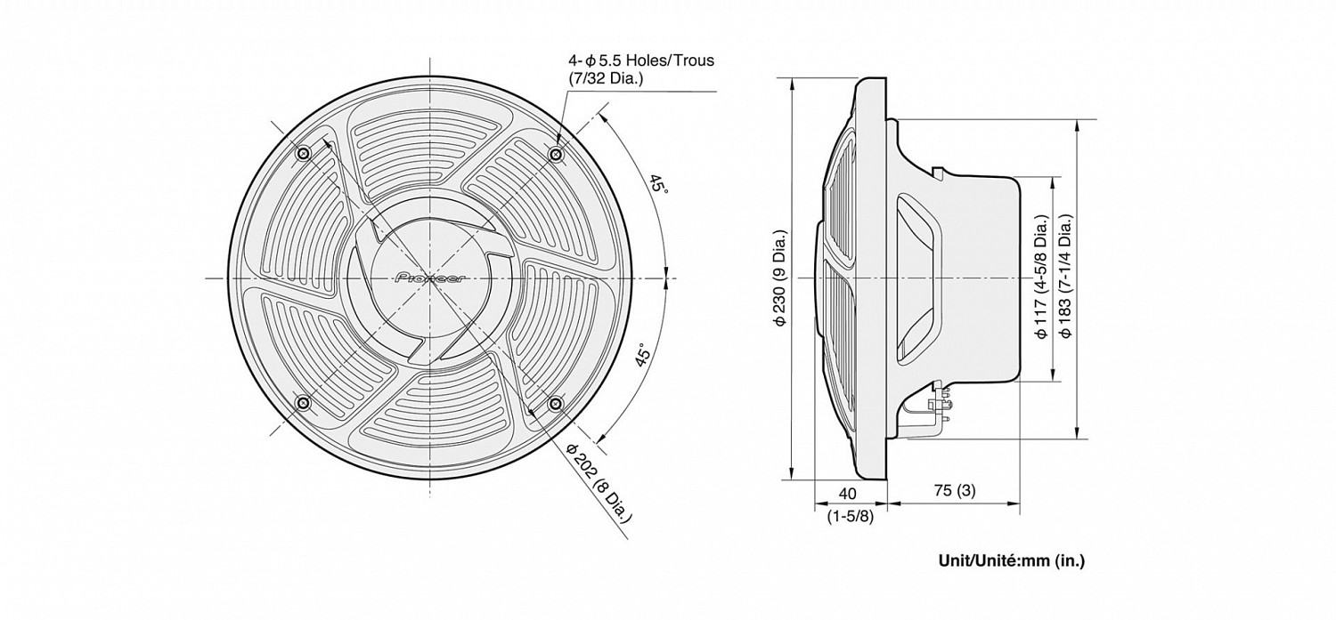PIONEER TS-MR2040 - 3