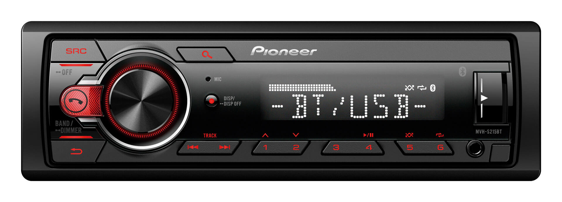 PIONEER MVH-S215BT купить в Иркутске по низкой цене