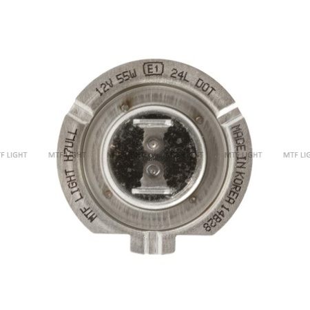 Лампа Галоген MTF  H7  12V 55W LONG LIFE +30% - 2