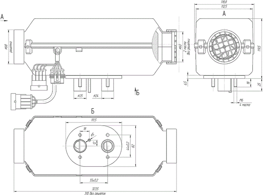 АДВЕРС ПЛАНАР 2Д 12V - 4