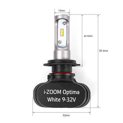 Optima LED i-ZOOM H7 Warm White - 5