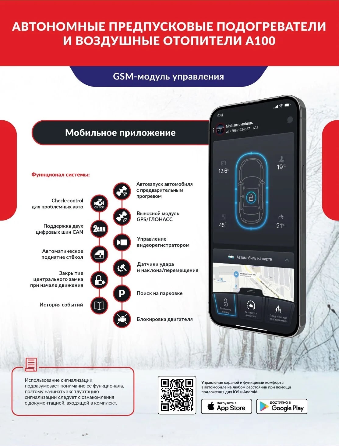 Модуль управления А100 GSM - 1