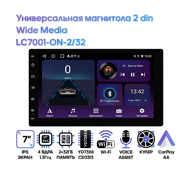 Wide Media LC7001-ON-2-32 - 1